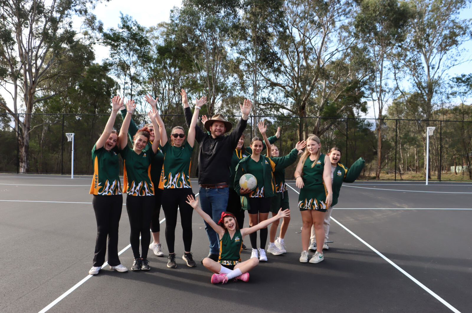 Netball at Appin