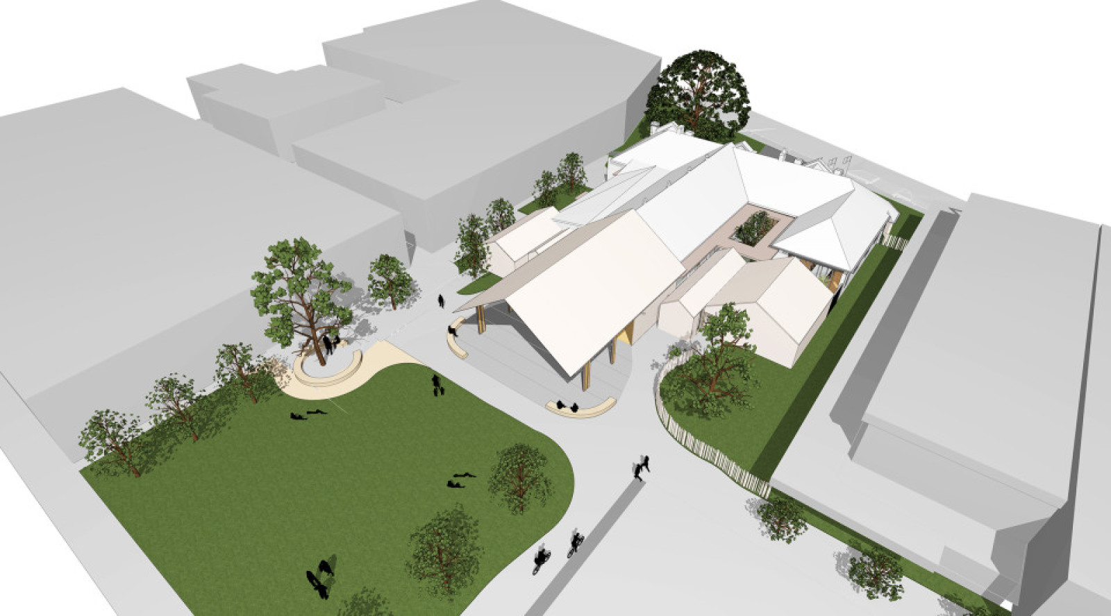 Artists Impression of Wollondilly Shire Hall at Cultural Precinct