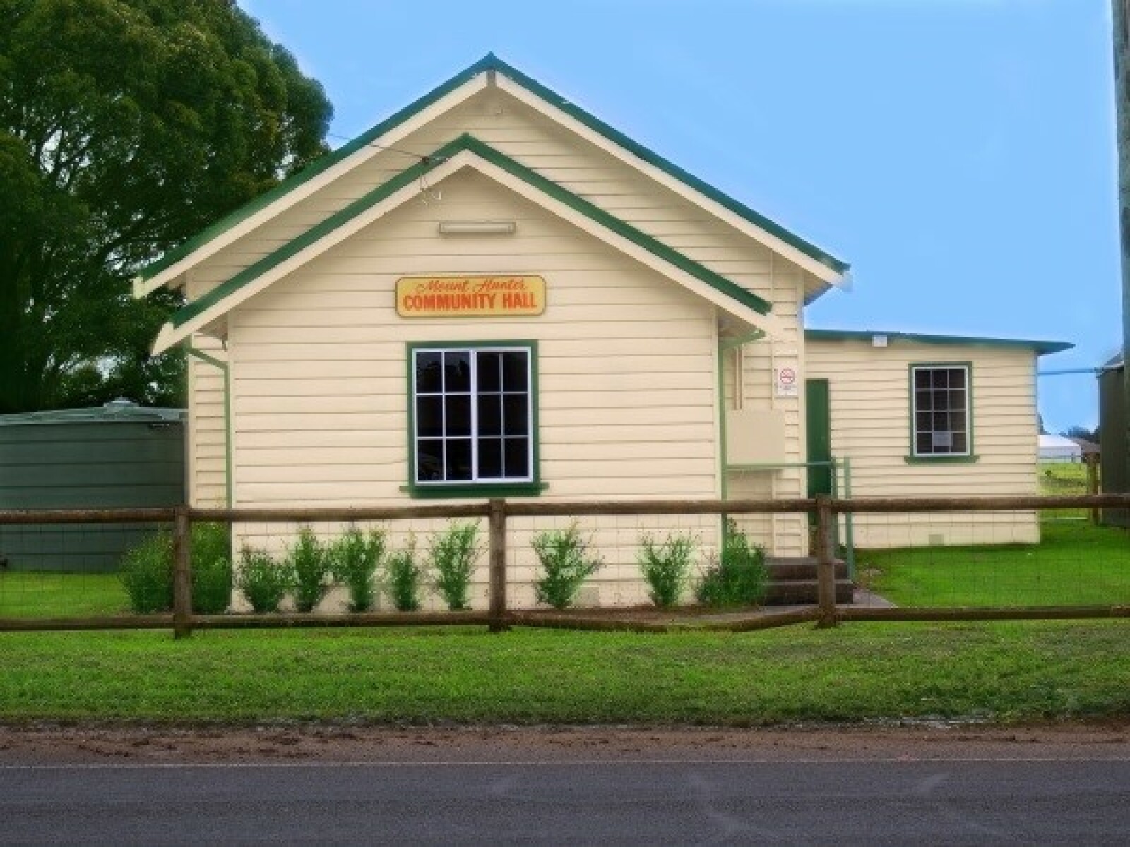 Mount Hunter Community Hall Exterior