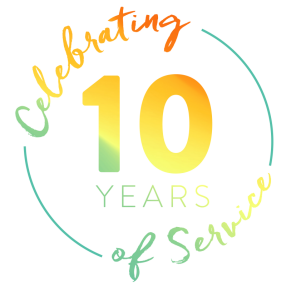 Celebrating 10 years of service lockup