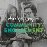 Community engagement tile