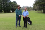 Mayor with Golf Club President